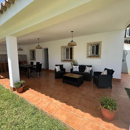 Chalet Andaluz Con Piscina Chiclana de la Frontera Buitenkant foto