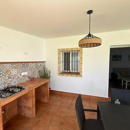Chalet Andaluz Con Piscina Chiclana de la Frontera Buitenkant foto